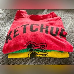 “Condiment” T-Shirt Set. Baltimore Orioles.